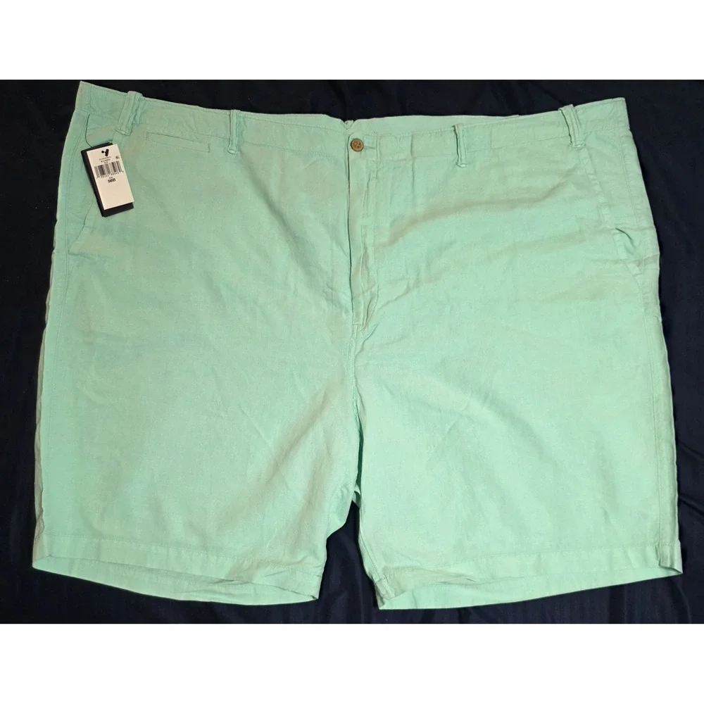 Polo Ralph Lauren Stretch Classic Fit Chino Pastel Green Shorts Men Size 48B NWT